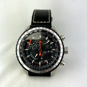 TX Fly Back Chronograph 44mm with Secondary Timezone- Rare Timepiece